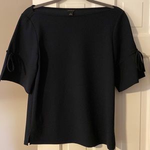Ann Taylor Navy Blue Blouse size XS